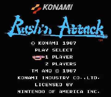 Rush'n Attack (Europe) screen shot title